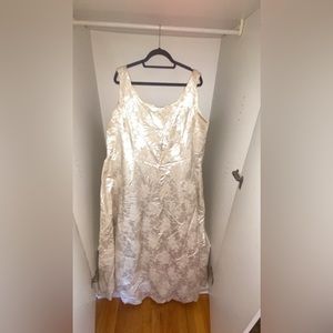 Gold prom dress